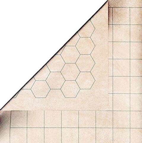 MONDOMAT 1RVRSIBLE SQUARE/HEX 102x54(259x137cm)